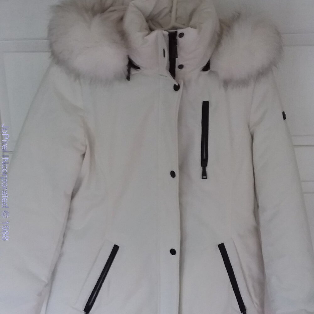 Nautica styled Tahari Winter Edition White Creme Jacket RA#99468 CA#52362